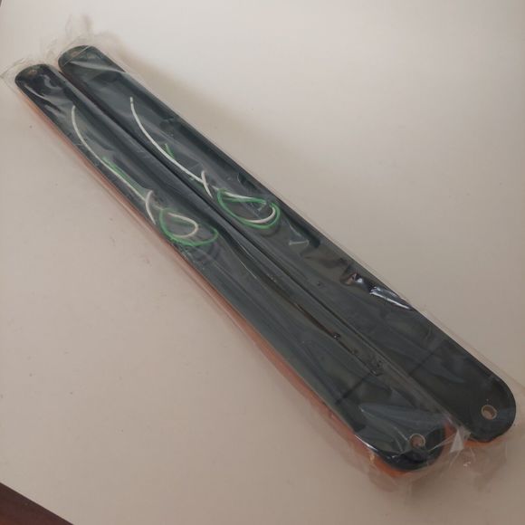 2 Amber Light Bars Turn Signal Assemblies Truck Trailer Tail Light KL-25103A 17" - Picture 9 of 12